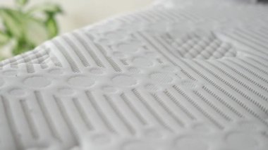 Rahat şiltenin arka planı, üst görünüm .