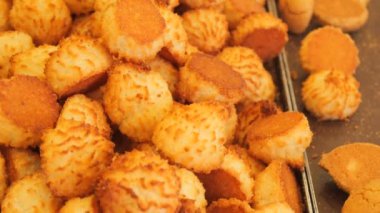 Pastanede tatlı kurabiye karışımı. .