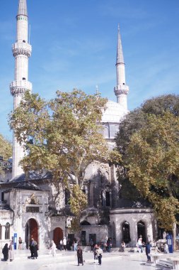 İstanbul 'daki Eyüp Sultan Camii' nin içi