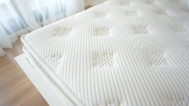 Rahat şiltenin arka planı, üst görünüm .