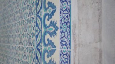 İstanbul eyupsultan Camii 'nden Türk seramik kiremitleri,