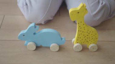 Parlak ve eğlenceli ahşap oyuncaklar tapılası hayvan şekillerinde dizayn edilmiş, çocukların eğlenmesi için mükemmel.