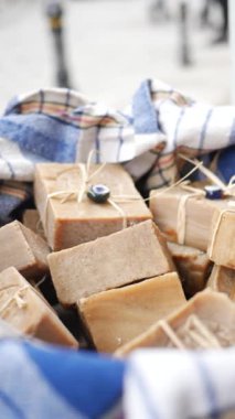 Masada doğal sabun kalıbı .