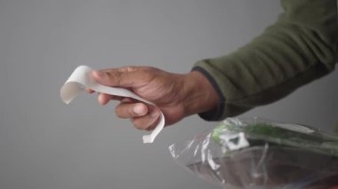 El Tutma Makbuzu ve Market Torbası 'nın Kapanışı.