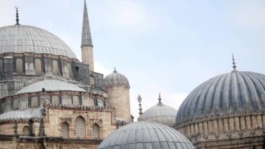İstanbul 'daki tarihi binaların tepesindeki karmaşık kubbe tasarımlarını tecrübe edin.