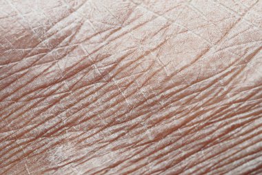 Deri dokusu karmaşık çizgiler ve desenler gösterir. Yaş ve deneyimi vurgular..