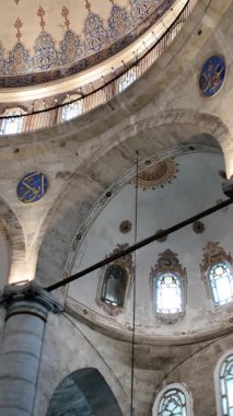 Admire the intricate architecture and stunning details of this mosque.