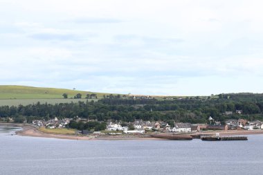 Cromarty 'nin manzarası. Cromarty, İskoçya 'da, Ross ve Cromarty eyaletlerinde yer alan bir şehirdir..