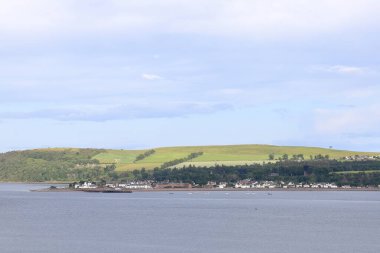 Cromarty 'nin manzarası. Cromarty, İskoçya 'da, Ross ve Cromarty eyaletlerinde yer alan bir şehirdir..