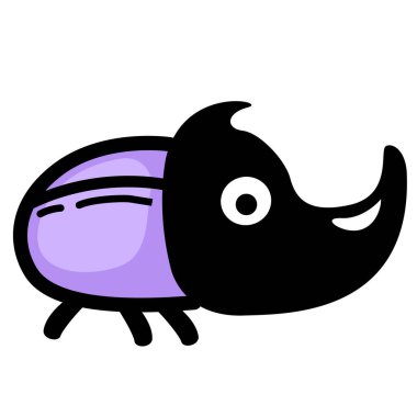 El çizimi böcek böceği karakteri