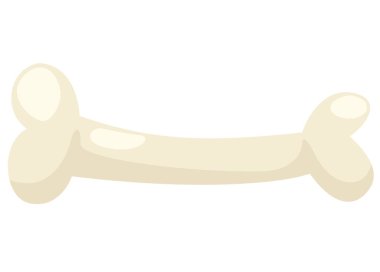 İllüstrasyon cadılar bayramı kemik sembolü vektörü