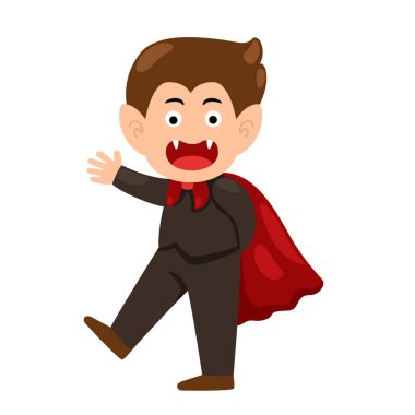 İllüstrasyon Cadılar Bayramı vampir sembolü vektörü