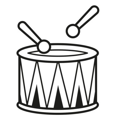 Görüntü siyah ve beyaz davul