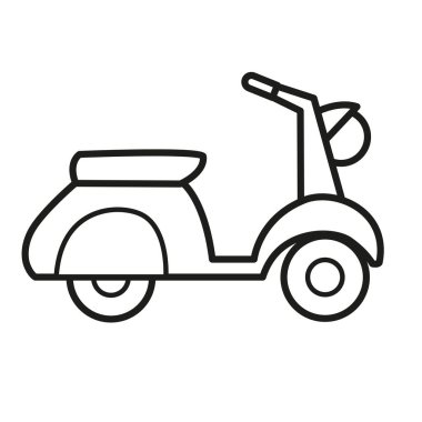 Görüntü siyah beyaz motosiklet