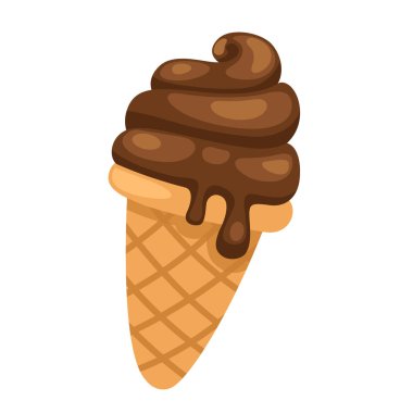 Arkaplan vektöründe dondurma beyazı gösterimi