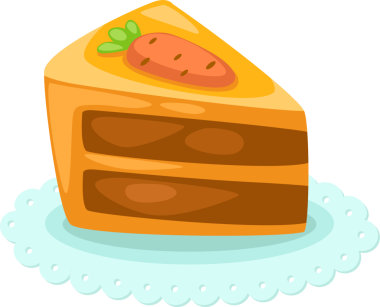 illüstrasyon izole cupcake