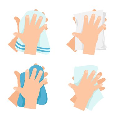 Ellerini havluyla sil.