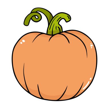 Balkabağı el çizimi taslak kavramı