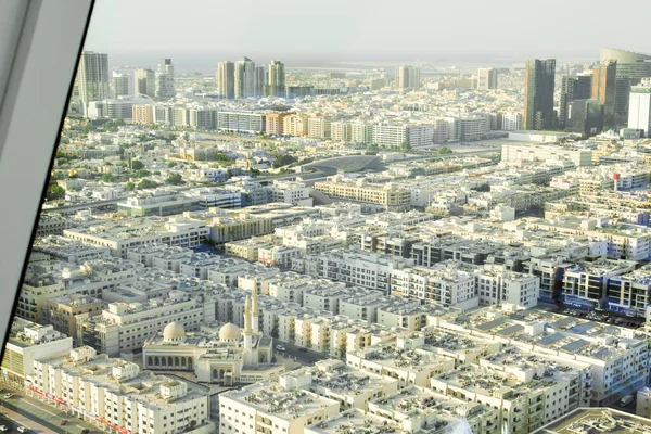 Vue Panoramique Depuis Sommet Dubaï Frame Jusqu Vieux Quartier Dubaï — Photo