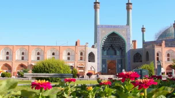 Esfahan Iran 15Th May 2022 Entrance Friday Mosque Jame Mosque — Wideo stockowe