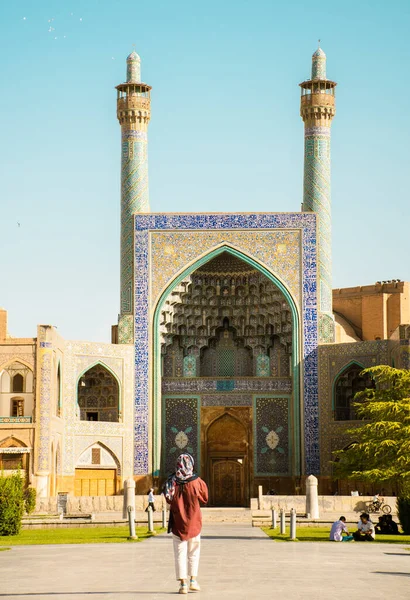 Isfahan Iran 15Th May 2022 Entrance Friday Mosque Jame Mosque — Foto de Stock