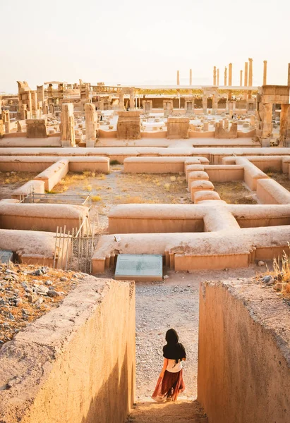 Туристичний Шлях Персеполісу Стародавнє Місто Півдні Ірану Знамените Місце Подорожі — стокове фото