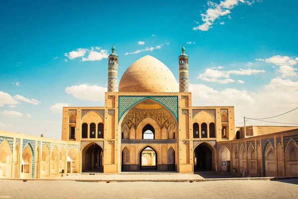 Kashan Iran 29Th May 2022 Beautiful Agha Bozorg Mosque Panorama — Foto de Stock