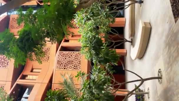 Eau Abu Dhabi Mars 2023 Architecture Écologique Masdar City Abu — Video