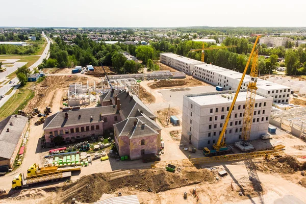 立陶宛 Siauliai 2023年6月27日 航观新军事基地的建设地点 北约向东扩张 Margiris营军事基地的设施 国家安全问题 — 图库照片
