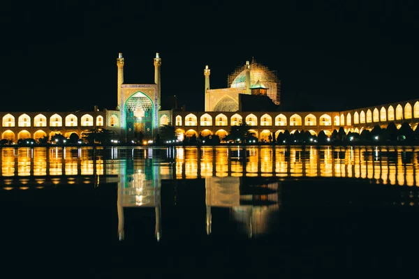 2022年5月15日 伊朗伊斯法罕 Nash Jahan Square Unesco World Heritage Site Night — 图库照片