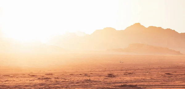 Deserto Giordano Wadi Rum Giordania Visto Dalla Primavera Lawrence Wadi — Foto Stock