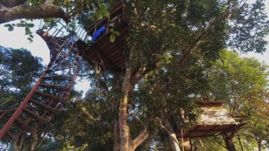 Günbegün, Nepal ormanlarındaki Eko dostu bir köyde, ağaç evde konaklama yurdunda kalıyoruz. Otantik deneyimi olan turistler doğa konseptine yakın kalmayı seçiyorlar.