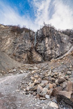 View of the waterfall Ram-rama in the village of Ilisu, Gakh region