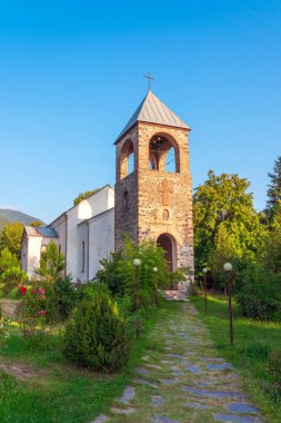 Church of St. George was built in 1855. Gakh city, Azerbaijan