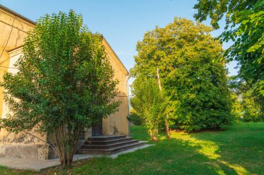 Church of St. George was built in 1855. Gakh city, Azerbaijan
