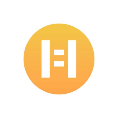 HAY simgesi beyaz arkaplanda izole edildi.