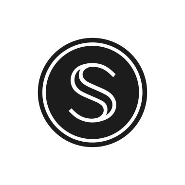 Beyaz arkaplanda gizli para simgesi izole edildi.