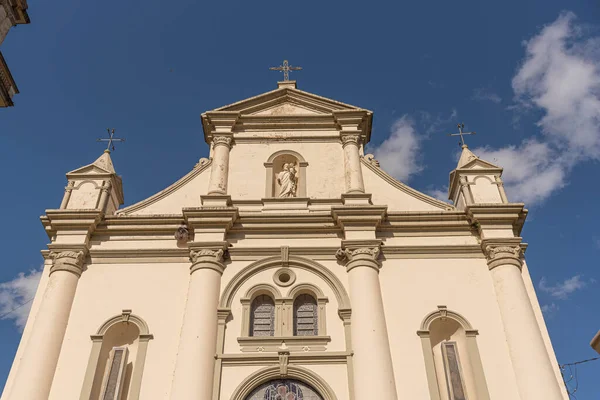 stock image Ancient religious architecture of the City of Ivor in Rio Grande do Sul - Brazil. Ancient architecture. Centenary construction. Rural and religious tourism. Catholic temple. Italian immigration in Brazil