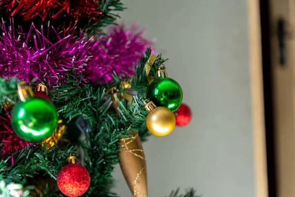 Decoration for Christmas day. Holiday. Santa Claus. Saint Patrick\'s day. Decorative Christmas tree. Christmas decoration.