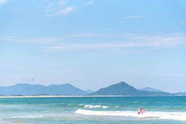 Brezilya 'nın Rio Grande do Sul eyaletindeki Osrio şehrinde rüzgar tarlası
