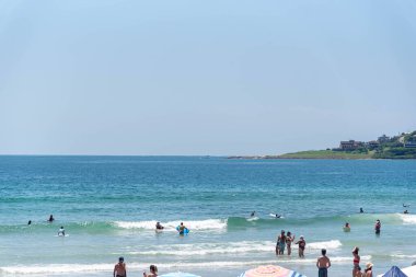 Garopaba Beach, Santa Catarina, Brazil. clipart