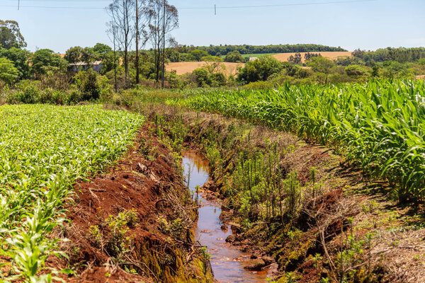 Ветряная электростанция в городе Осрио в штате Риу-Гранди-ду-Сул, Бразилия