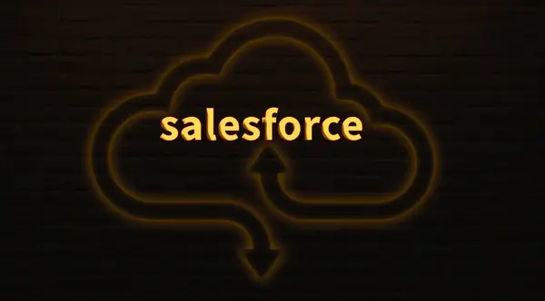 stock image Boost productivity by bringing the power of the Salesforce Platform to Outlook