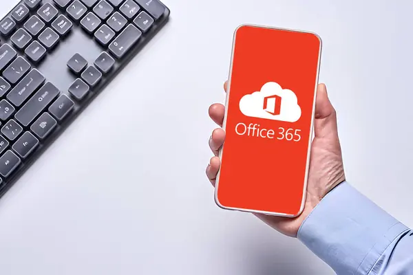 stock image Office 365 offers a comprehensive suite of cloud-based applications designed to enhance productivity, collaboration, and security for businesses and individuals