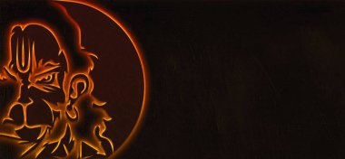 Tanrı Hanuman 'ın muazzam gücü ve bağlılığı.