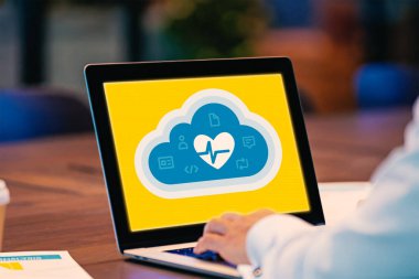 Cloud Health Protection involves strategies, tools, and practices that ensure the security, performance, and compliance of cloud infrastructure, applications, and data clipart