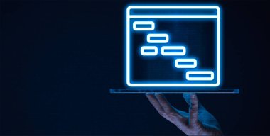 Gantt grafiği, görsel olarak bir proje zamanlamasını temsil eden bir bar grafiğidir.