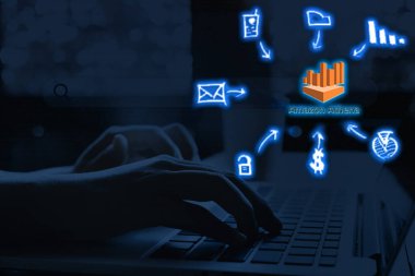 Amazon Athena Sürücüleri & Veri Entegrasyonu için Bağlayıcılar Amazon 'da büyük veri bankalarını doğrudan analiz etmeyi kolaylaştıran sunucusuz etkileşimli bir sorgulama servisi olan Amazon Athena' ya kusursuz erişim ve entegrasyon olanağı sağlıyor