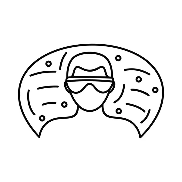Дизайн Піктограм Metaverse Віртуальний Кіберсвіт Знак Символ Футуристичні Технології — стоковий вектор