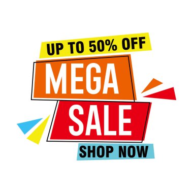 Satış afişi tasarımı, büyük indirim özel teklifi. Sezon sonu özel teklif afişi.